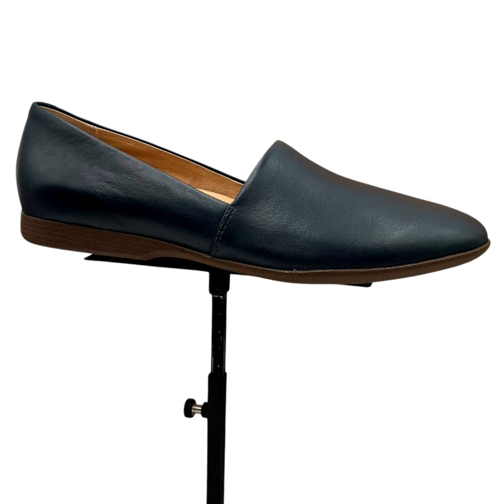 Dansko Women's Larisa Milled Slip-On Loafer Flat Size 8.5-9 (EU 39) Navy Blue